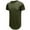 Army Green, variant on EQWLJWE Men's Short Sleeve Tee Men Casual Solid Round Neck Popular Slim-type Sleeves T Shirt Blouse