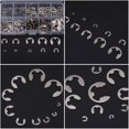 thumbnail image 4 of LHCER E Ring,200pcs Stainless Steel E-Clip  E-ring Retaining Ring Assortment M1.5-M10, Retaining Ring, 4 of 8