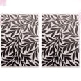 thumbnail image 2 of MasteelfCA 2pcs DIY Bump Embossing Dies Plastic Template Stencil Folder Art Craft Decor Tool for Album Scrapbooking Paper (Branches and LeavesPattern), 2 of 7