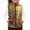 Autumn Forest Tiger Pattern, variant on Polyester Children's blanket warm vest with Soft With Pocket Kids Fleece Vest for Fall, Black Leopard Pattern Kids Polar Fleece Vest Jacket