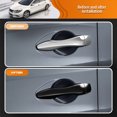 thumbnail image 3 of ALLTIMES Door Handle Covers Trim for Nissan, 4 Pieces, 3 of 8