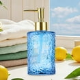 thumbnail image 6 of Weloille 3D Textured Liquid Dispenser Bottle 1 Piece, Leak-Proof Refillable Travel Size Container, BPA-Free Food-Grade Lotion Shampoo Bottle for Travel, Bathroom & Daily Use, 6 of 6