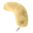 thumbnail image 2 of Plush Tail Keychain Soft Furry Animal Tail Pendant Role Play Costume Accessory for Cosplay Birthday Party Fur Keyring Bag Charm Gift, 2 of 5