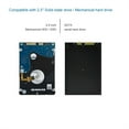 thumbnail image 3 of 2.5 Inch External Hard Drive Enclosure USB 3.0 5Gbps Hard Drive Case Adapter Tool Free Portable for SATA HDD SSD, 3 of 8