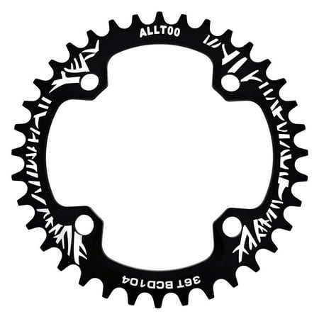 

Ankishi Single Speed Chainring 104 BCD Bike Chainring for 9 10 11 12 Speed Mountain Bike Road Bike Positive and Negative Teeth 32T 34T 36T 38T for 9 10 11 12 Speed sweet