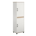thumbnail image 1 of SystemBuild Whitmore Armoire de cuisine à 2 portes, blanche, 1 of 9