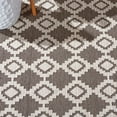 thumbnail image 4 of SAFAVIEH Global Paylynn Diamond Indoor/Outdoor Runner Rug, Beige/Dark Beig, 2'2" x 8', 4 of 10
