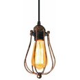 thumbnail image 1 of Lámpara colgante industrial vintage E27, luces retro para cafetería, hogar, loft, cocina, sala de estar y dormitorio de hotel (óxido), 1 of 5