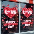 thumbnail image 6 of 3D Heart Valentine's Day Window Stickers - Sweet Removable Adhesive Decals for Home, Shopping Mall Display Windows & Party Decor, Romantic Gift for Loved Ones & Holiday Ambiance, 15.74*23.62in, B, 6 of 7