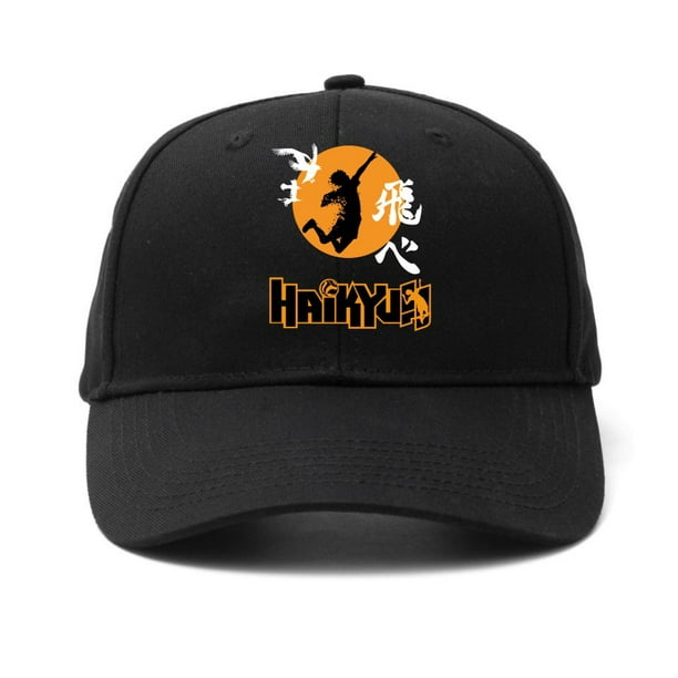 Gorra de béisbol Haikyuus Anime para niños, ajustable de 56 a 58 cm