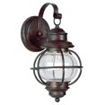 thumbnail image 2 of Kenroy Home 90961GC Hatteras Small Wall Lantern- Gilded Copper Finish, 2 of 4