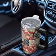 thumbnail image 6 of OBREWU Pioneer Flower Tumbler with Handle and Lid,40oz Pioneer Flower Double Wall Vacuum Insulated Tumbler,Pioneer Flower Cups Gift for Women and Men, 6 of 7