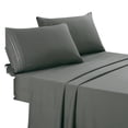 thumbnail image 6 of 4-Piece Set Bed Sheets, Bedding with Fitted Sheet, Flat Sheet & Pillowcases, 6 of 8