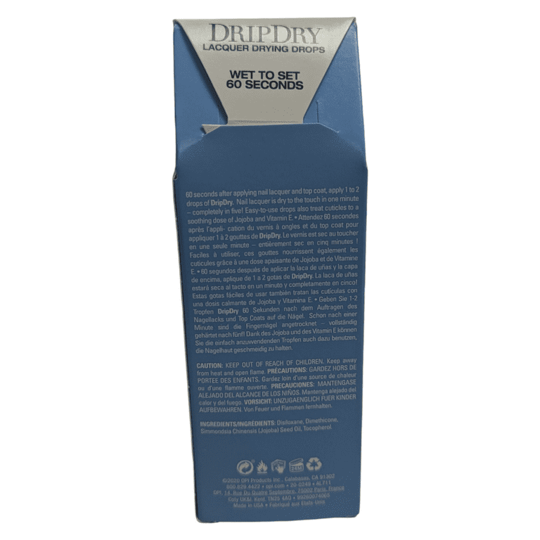 OPI Drip Dry, AL711, 0.91oz (27ml)