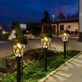 thumbnail image 1 of Luces solares decorativas para exteriores: 3 luces solares para jardín, luces solares LED de color blanco cálido para caminos, pasarelas, entradas, paisajes, patios,, 1 of 5