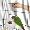 thumbnail image 6 of LILEYI 64-inch Play Open Top Medium Small Bird Cage with Detachable Rolling Stand for Parrot Lovebirds Finches Canaries Parakeets Cockatiels Budgie Parrotlet Conures, 6 of 9