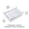 thumbnail image 1 of ZZwxWA Offres Boîte de Rangement Multifonctionnelle pour Réfrigérateur, Boîte de Rangement Alimentaire type Tiroir, 1 of 3