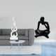 thumbnail image 2 of Figura Abstracta De Resina Con Forma De Llama De Fuego, Escultura Moderna, Artesanía Para Mesa, Sala De Estar, Estantería De Oficina, Estantería De Patio, Adorno De Regalo, 2 of 8