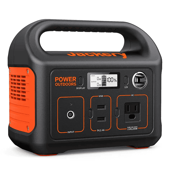 Jackery Explorer 290 Portable Power Solar Generator (290 Wh Capacity)