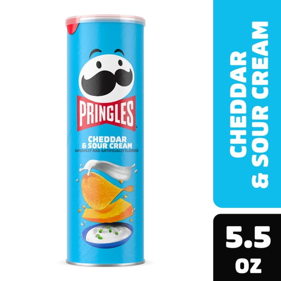 PringlesÂ® Cheddar and Sour Cream Potato Crisps Chips