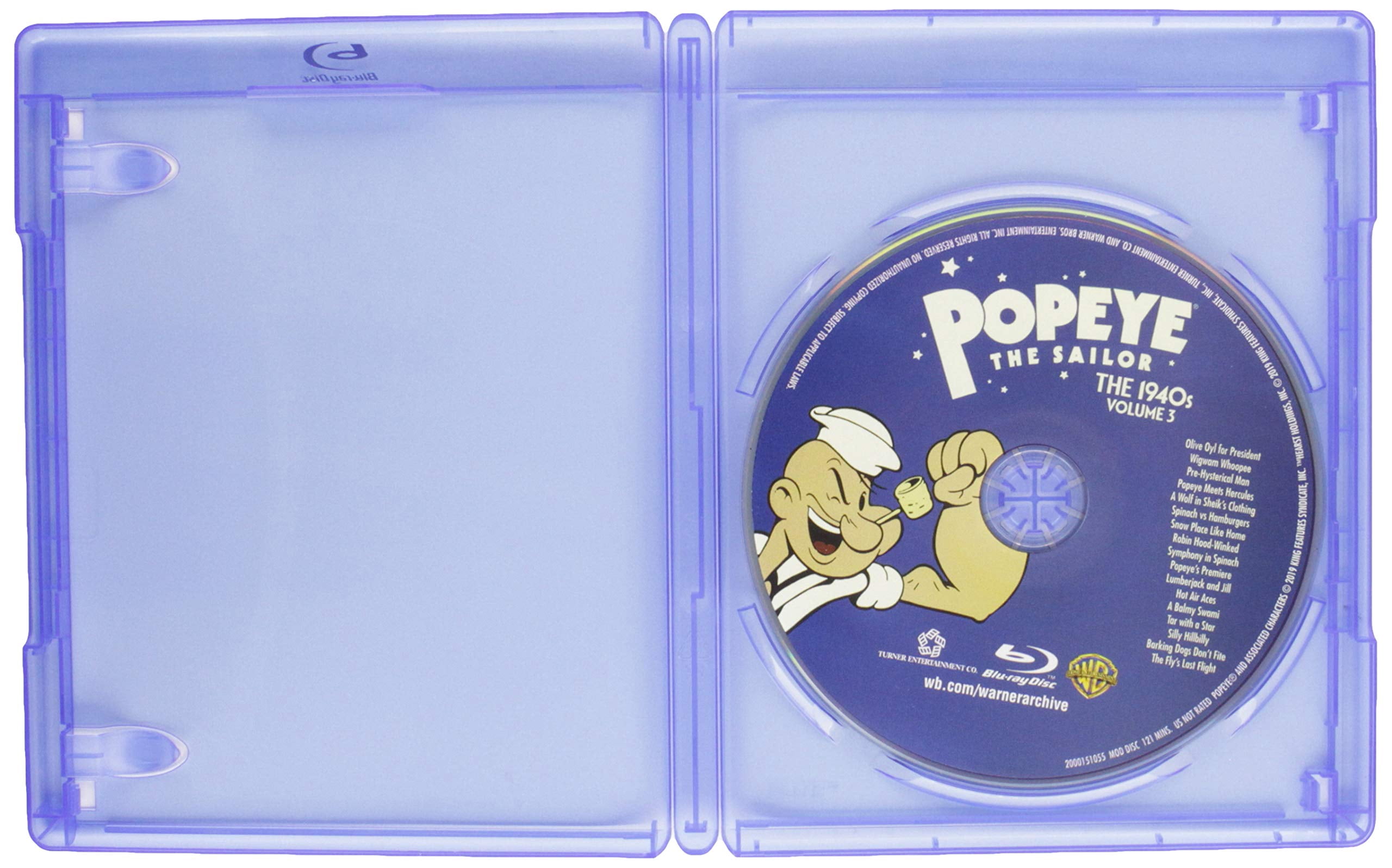 Popeye the Sailor: The 1940s: Volume 3 - Walmart.com