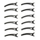 thumbnail image 2 of Pinzas para el cabello Strade Fareast Limited 12 Piezas Negro Liso 7,8 cm, 2 of 8