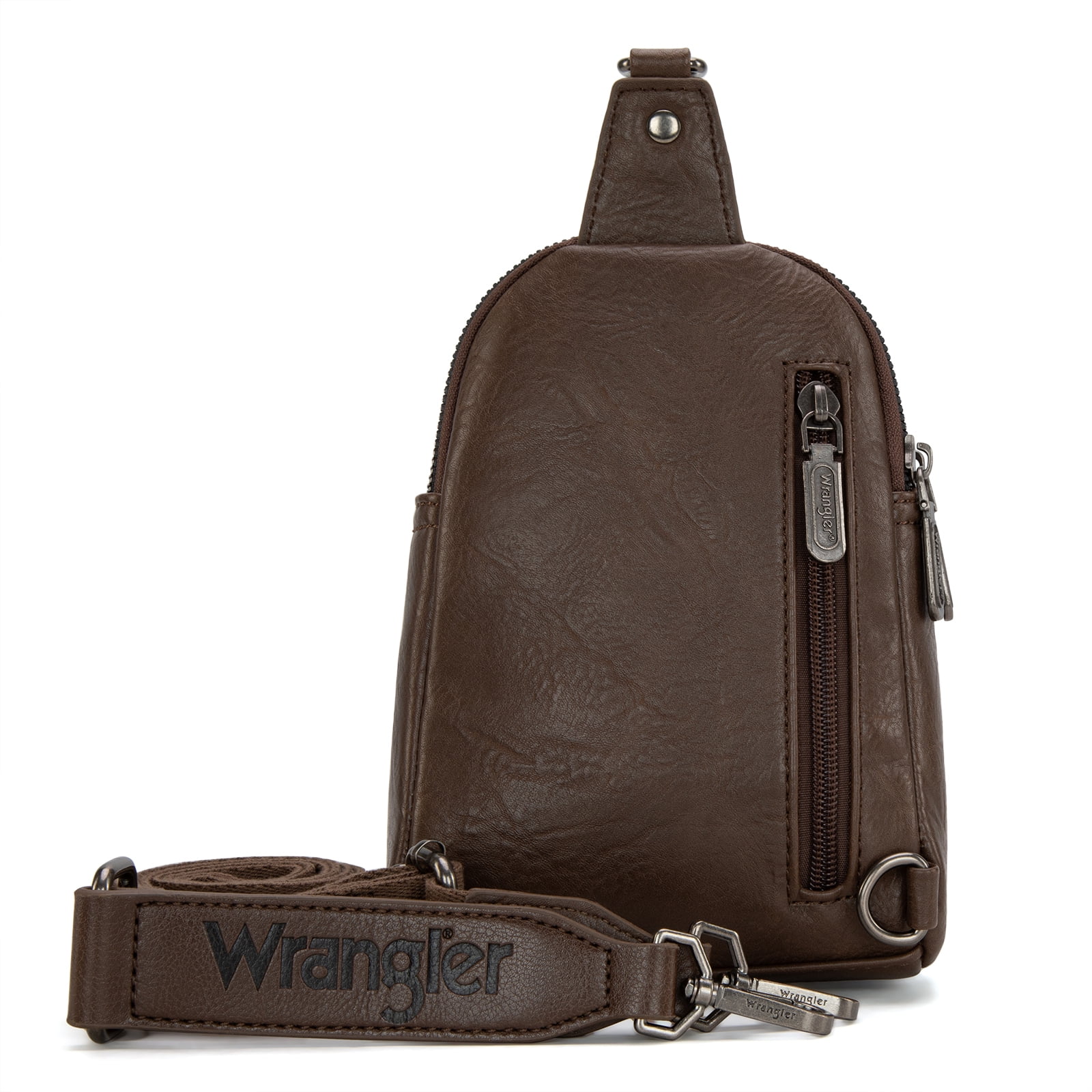 Wrangler Small Crossbody Sling Bags for Women Fanny Packs Chest Bag for Travel