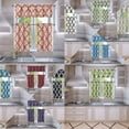 thumbnail image 3 of 3PC KITCHEN TIER VALANCE SET SHORT PANEL LINED BACKING WINDOW CURTAIN BLACKOUT, 3 of 3