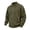 Army Green, variant on Mock Neck Sweatshirt for Men Corduroy Full Zip Rib-Knit Jacket with Pocket Soft Ribbed Knit Fall Winter Going Out Daily Wear Fashion Casual Work Coat