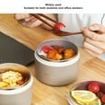 thumbnail image 4 of Fiambrera Bento Aislada Contenedor de Comida Portátil de Acero Inoxidable con Bolsa Juego de Cubiertos ANGGREK  Otros, 4 of 8