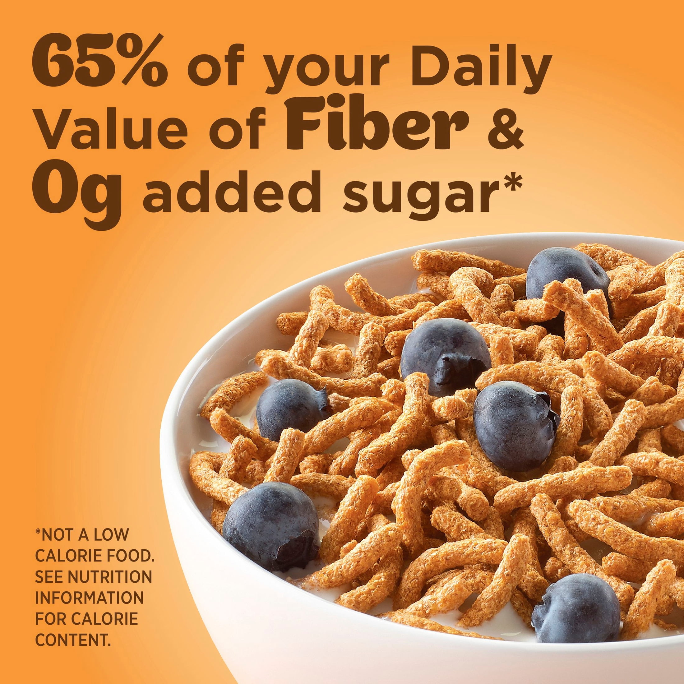 Fiber One Cereal, Original Bran, High Fiber Cereal Made with Whole Grain, 19.6 oz