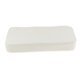 thumbnail image 1 of Cabecera de mesa de masaje con insertos de cuero de PVC para salón de belleza profesional Blanco crema, 1 of 9