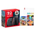 thumbnail image 1 of Nintendo Switch 2 Mario Kart World Bundle 256GB 7.9-Inch 1080P Screen, Joy-Con 2 with Mouse Sensor, Dock, with 1-2 Switch And Mytrix Joystick Caps & Screen Protector, 1 of 5