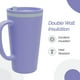 thumbnail image 5 of Copco Taza de Viaje Térmica Cone de 16 Oz con Asa, Doble Pared, Tapa Deslizante, Libre de BPA, Apta para Microondas y Lavavajillas, Vaso de Café de Viaje de Plástico Reutilizable - Taza de Café Portát, 5 of 7