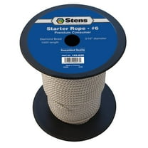New Stens 100'Diamond Braid Starter Rope 145-620 #6 Diamond