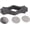 Gray, variant on Washer Door Prop, Magnetic Washing Machine Holder Front Load Stopper Dryer Support Removable Flexible Mouth Shape Keep Open for Proper Ventilation Drying Home Laundry Room(Grey) Gray -