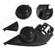 thumbnail image 3 of Puerta Tweeter Altavoz Panel Cubierta para Volkswagen - 2uds Negro, 3 of 6