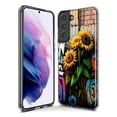 thumbnail image 3 of MUNDAZE Samsung Galaxy Note 10 Plus Shockproof Clear Hybrid Protective Phone Case Sunflowers Graffiti Painting Art Cover, 3 of 5