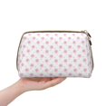 thumbnail image 4 of Gaeub Animal Pink Color Paw Printed Travel Cosmetic Bag,Makeup Bag, Large Capacity Toiletry Bag for Women, Portable Pouch Make Up Organizer with Zipper and Divider, 4 of 8