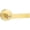 Satin Brass, variant on Sure-Loc SN107-RD 15 Siena Keyed Entry Door Lever Set - Nickel