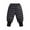 Black, variant on LYMAYTER Infant Unisex Cotton Pants Girls Boys Solid Color Trousers Baby Winter Warm Can Open Gear Pants for 3 Months-6 Years