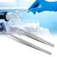 thumbnail image 4 of Tweezers, Contain Two Types Straight Tweezers Stainless Steel High Accuracy 2Pcs  For Home Beauty Shopsalon, 4 of 8