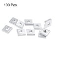 thumbnail image 2 of Unique Bargains Square Nuts, M3x7mmx2mm Zinc-Plated Metric Coarse Thread Assortment Kit, 100pcs, 2 of 5