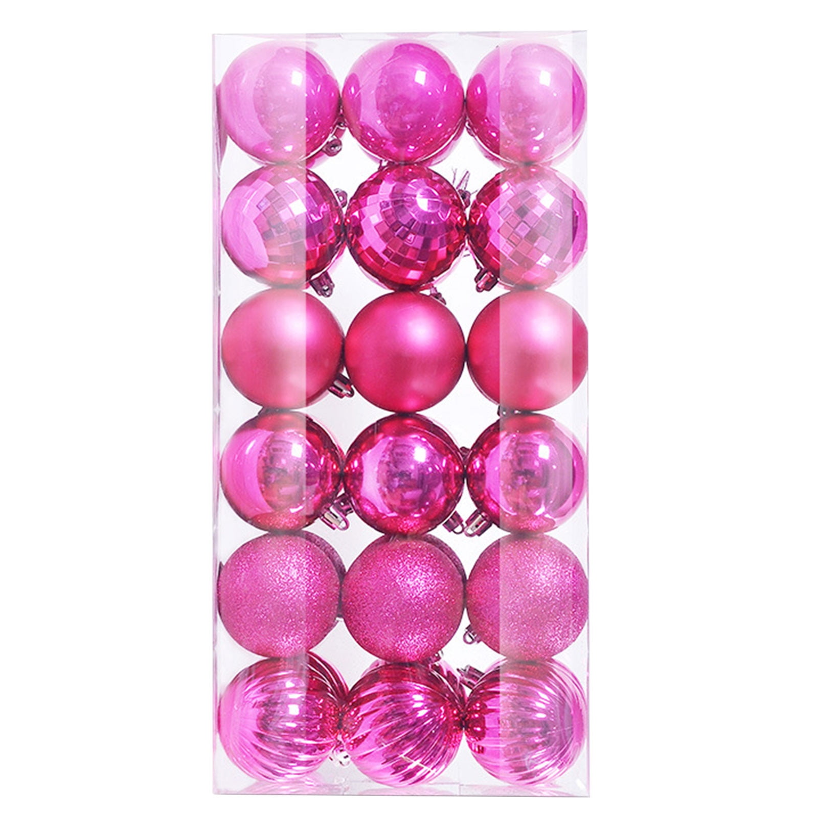 Christmas Tree Ornaments Set Shatterproof Holiday Ornaments Balls For