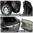 thumbnail image 6 of QEEKA Heavy-Duty All Terrain 4-Wheel Mobility Scooter, Black, 500 lb Limit, 6 of 8