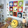 thumbnail image 2 of Tapestry Snoopy, diseño de anime y manga, 130 x 130 cm, con cadena de luces, 2 of 3