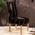 thumbnail image 3 of Modern Stretch Dining Chair Covers Removable Washable Spandex Slipcovers for High Chairs 4/6 PCS Chair Protective Covers (R, 4PCS/Set), 3 of 7