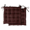 thumbnail image 1 of Vargottam Set of 2 Comfortable Chair Pads Seat Cushion with Full-Length Ties for Non-Slip Support Polyester Filling for Dining | Office | Kitchen Reduces Pressure & Washable, 1 of 9