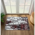thumbnail image 4 of Luxe Weavers Victoria Collection 9084 Red 2x3 Abstract Area Rug, 4 of 9