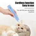 thumbnail image 3 of Dog Paw Trimmer Electric Pet Grooming Clippers with LED Display & Light, Waterproof Rechargeable Micro Precision Trimmer,Face,Rump for Dogs & Cats (Large & Small Pets), 3 of 8